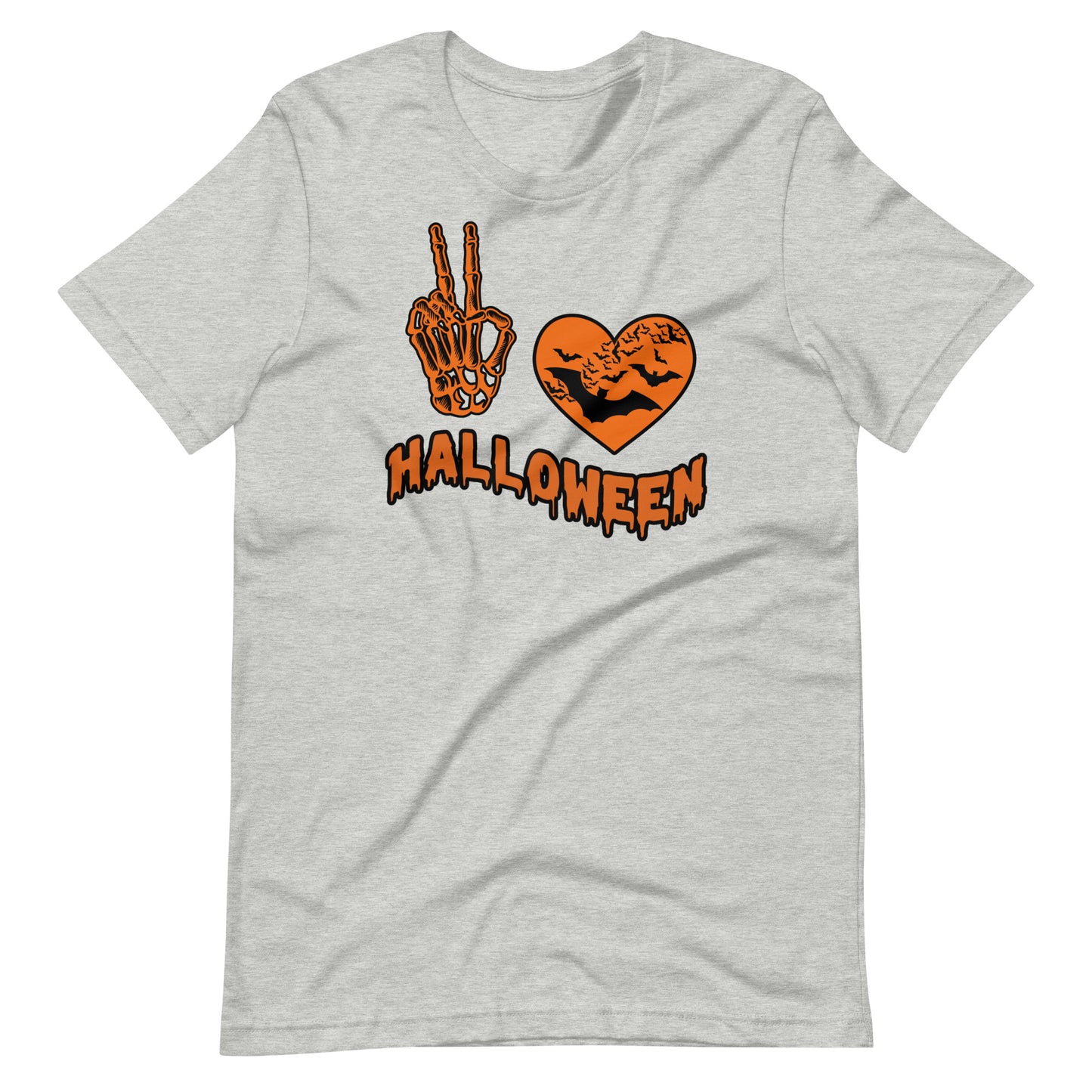 Halloween Shirt, Peace Love Halloween | Unisex t-shirt