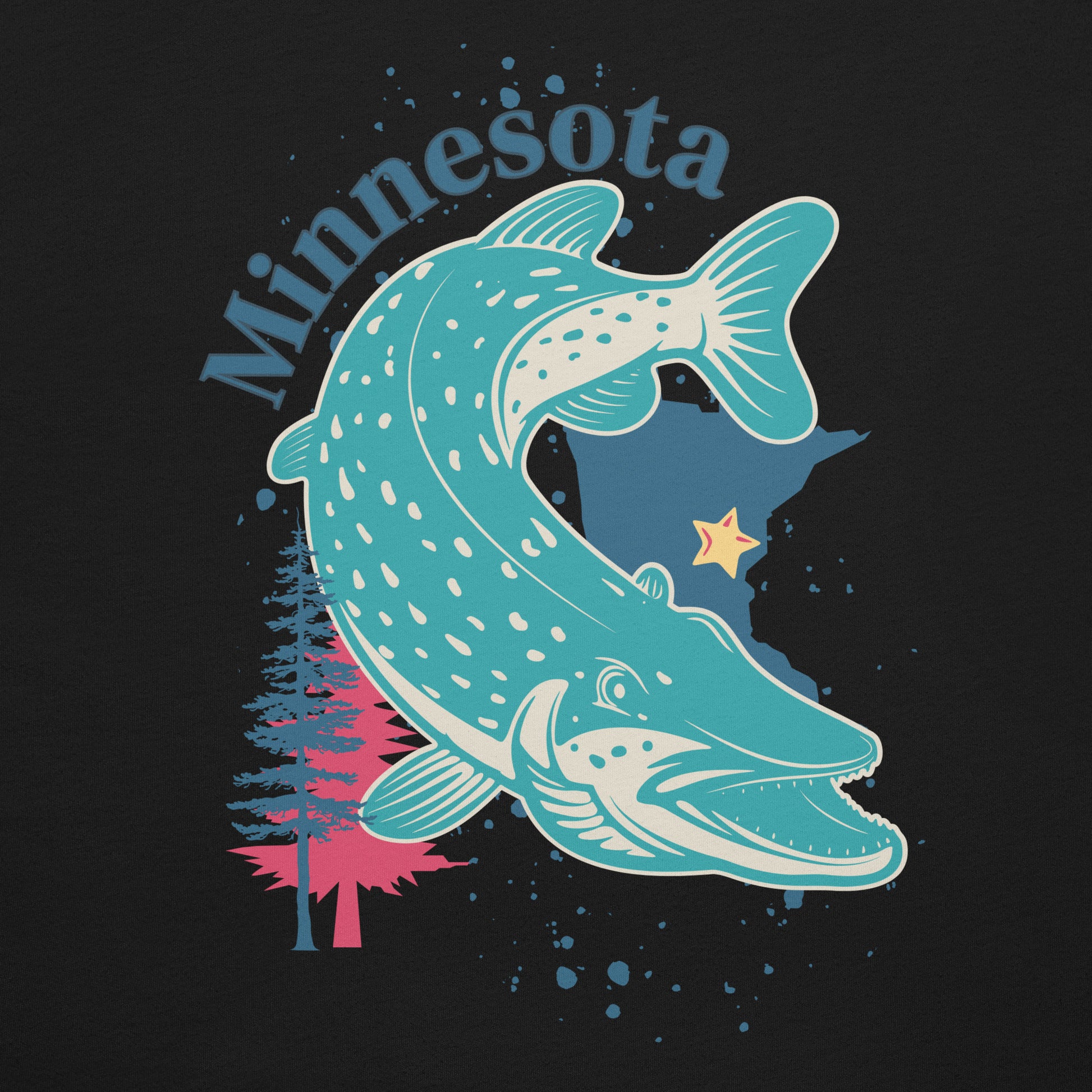 Minnesota Shirt, Lucky Fishing Shirt | Unisex t-shirt