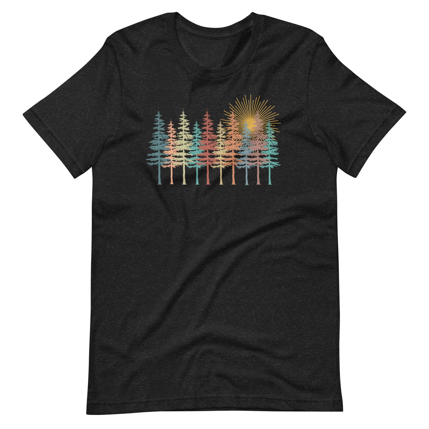 Outdoor Nature Fall Trees Scene Shirt | Unisex t-shirt