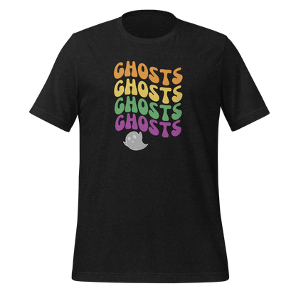 Halloween Ghost Colorful Wave | Unisex t-shirt