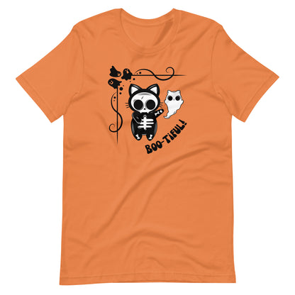 Halloween Boo-tiful Cat Shirt | Unisex t-shirt