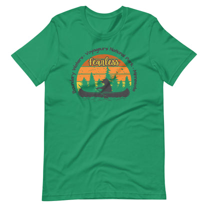 Boundary Waters, Minnesota | Unisex t-shirt. Minnesota Boundary Waters, National Voyageur Park summer t-shirt. For a National Park lover. Kelly