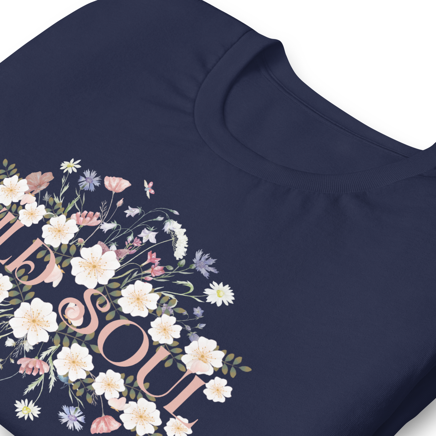 Floral Print Tee for Free Spirits and Wild Souls | Unisex t-shirt