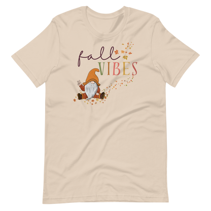 Fall Color Vibes Gnome | Unisex t-shirt