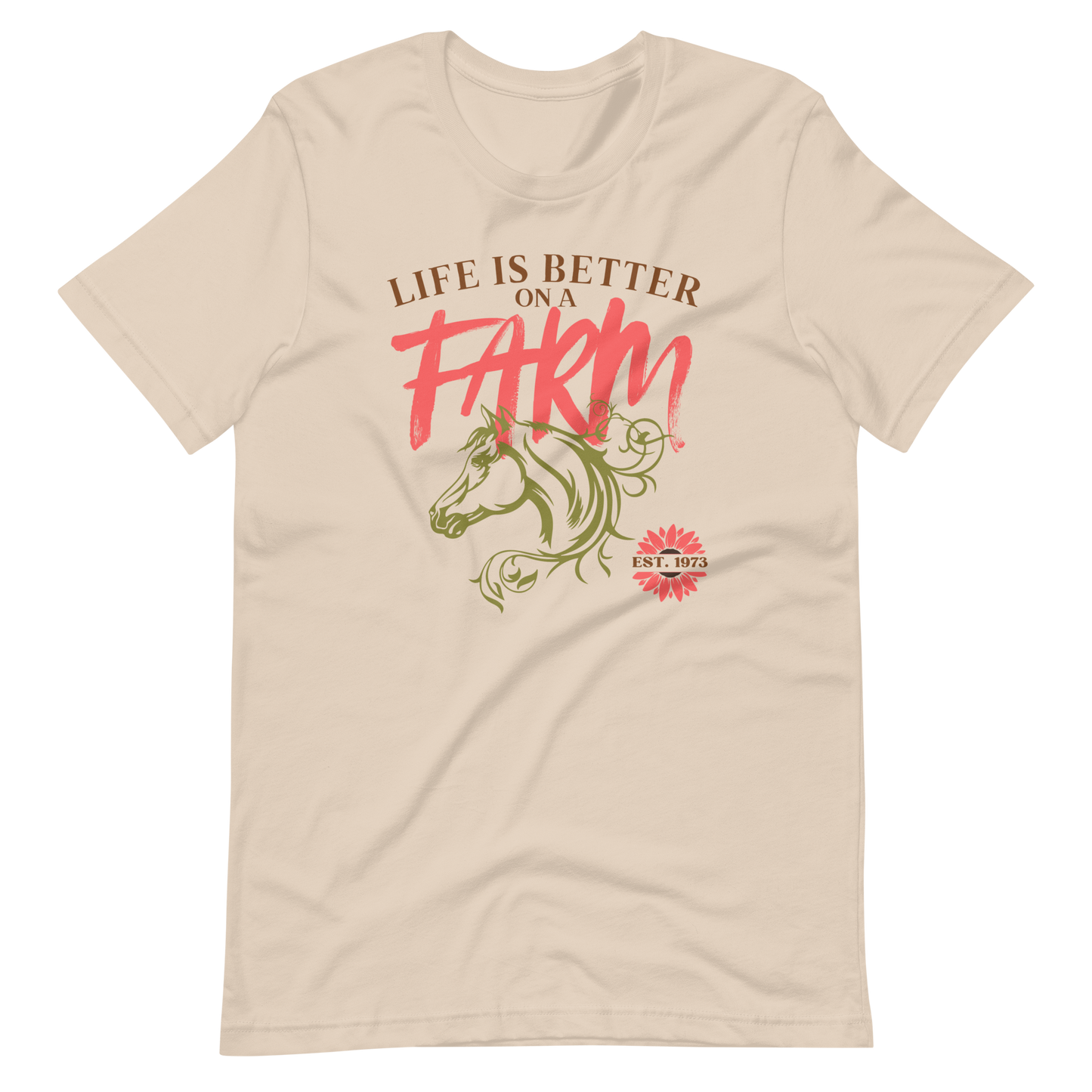 Country Girl Life is Better on a Farm Horse shirt | Unisex t-shirt