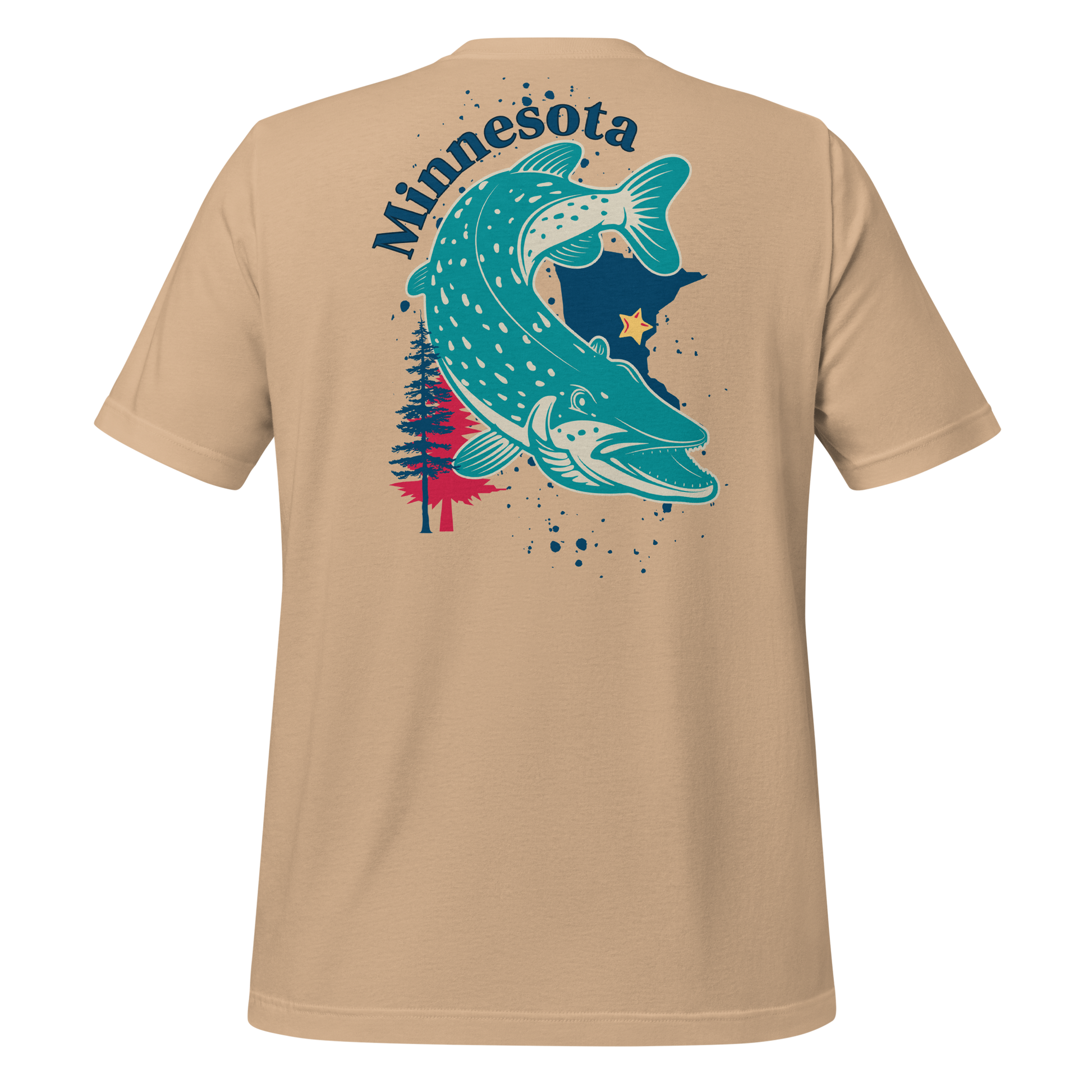 Minnesota Shirt, Lucky Fishing Shirt | Unisex t-shirt