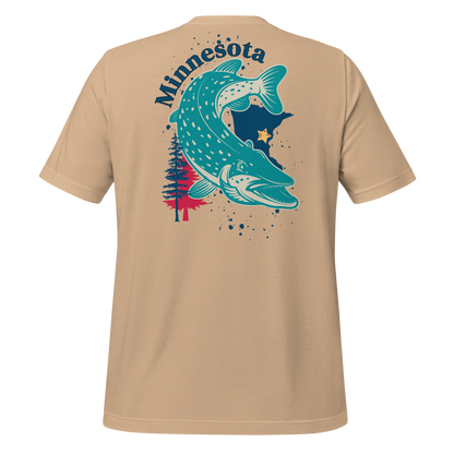 Minnesota Shirt, Lucky Fishing Shirt | Unisex t-shirt