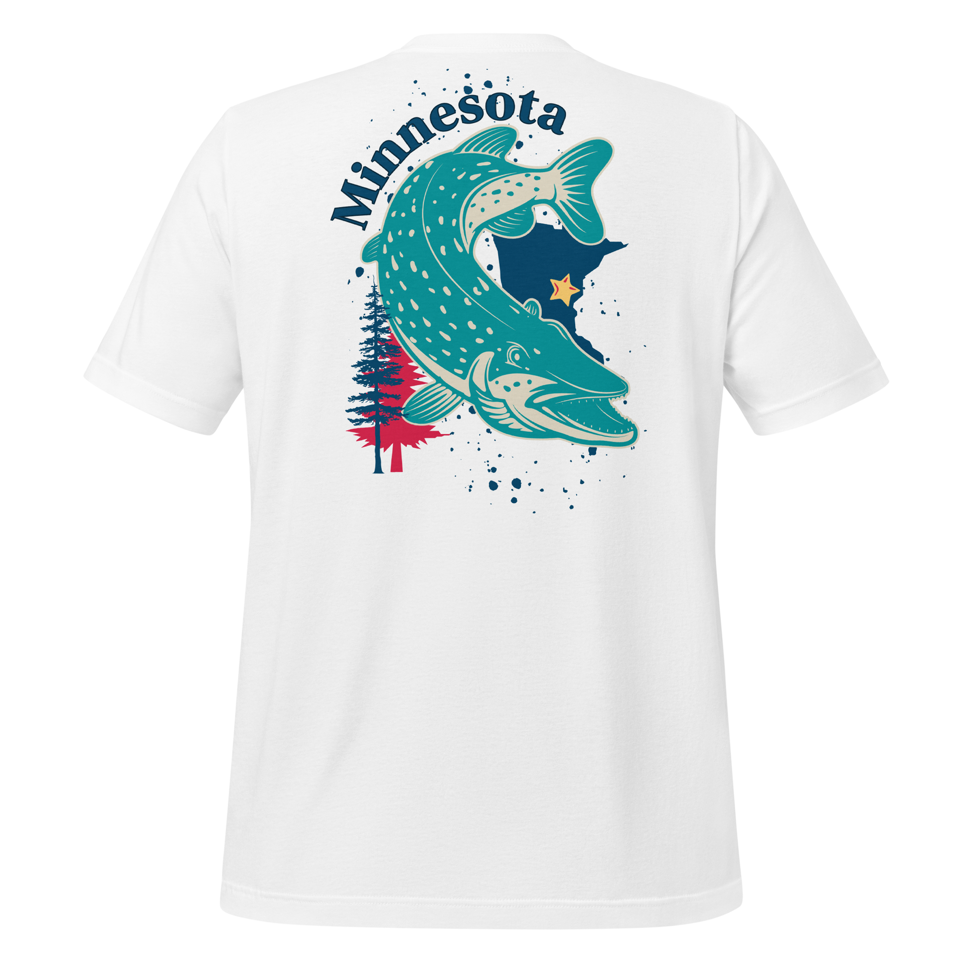 Minnesota Shirt, Lucky Fishing Shirt | Unisex t-shirt