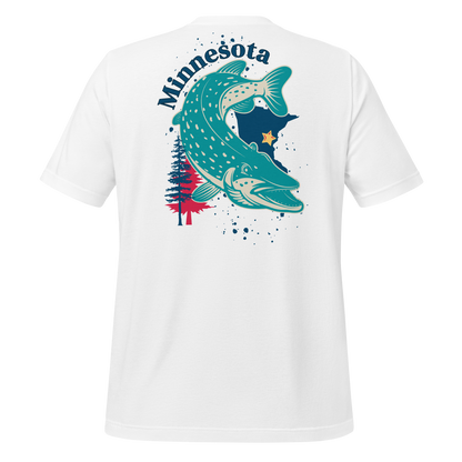 Minnesota Shirt, Lucky Fishing Shirt | Unisex t-shirt