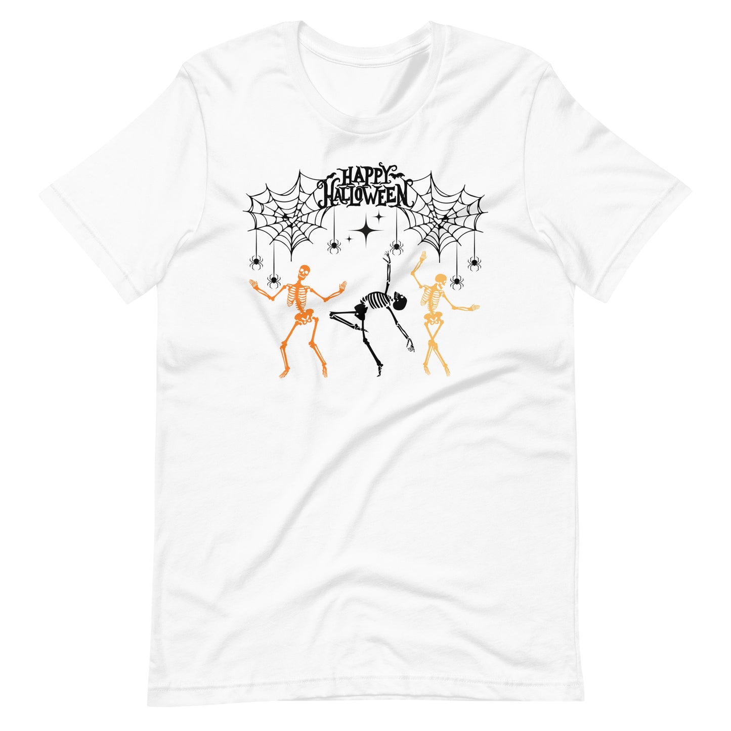 Halloween, Skeletons Dancing! | Unisex t-shirt