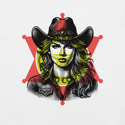 Cowgirl Vintage Shirt Sheriff | Unisex t-shirt