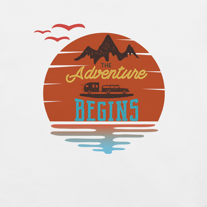 Let the Adventure Begin | Unisex t-shirt.