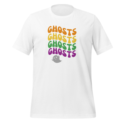 Halloween Ghost Colorful Wave | Unisex t-shirt