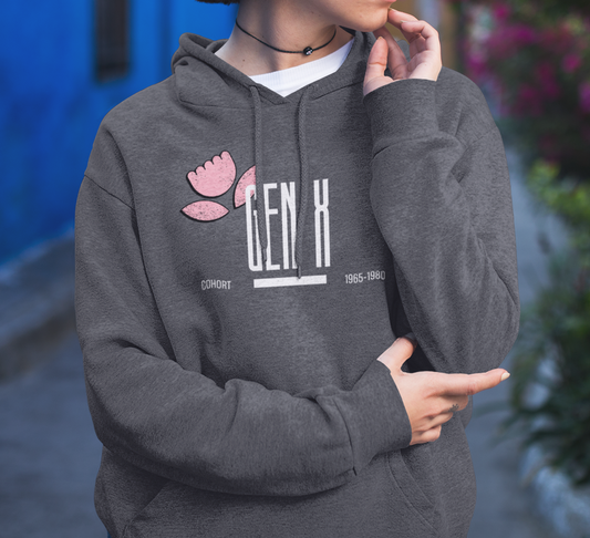 Vintage Vibes: Retro Gen X Fall Hoodie | Unisex Hoodie